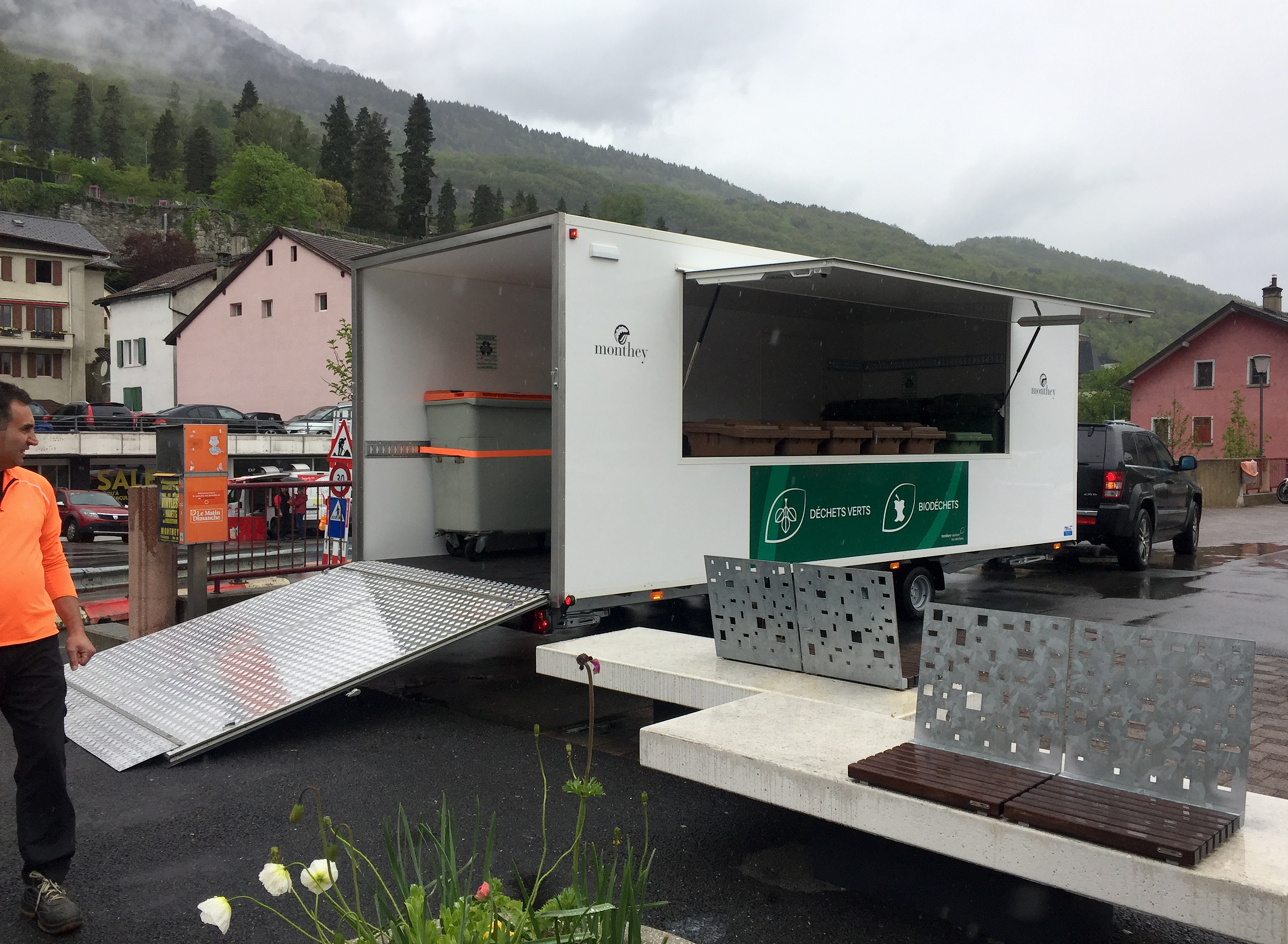 La récolte des biodéchets Gastrovert s’installe en ville de Monthey